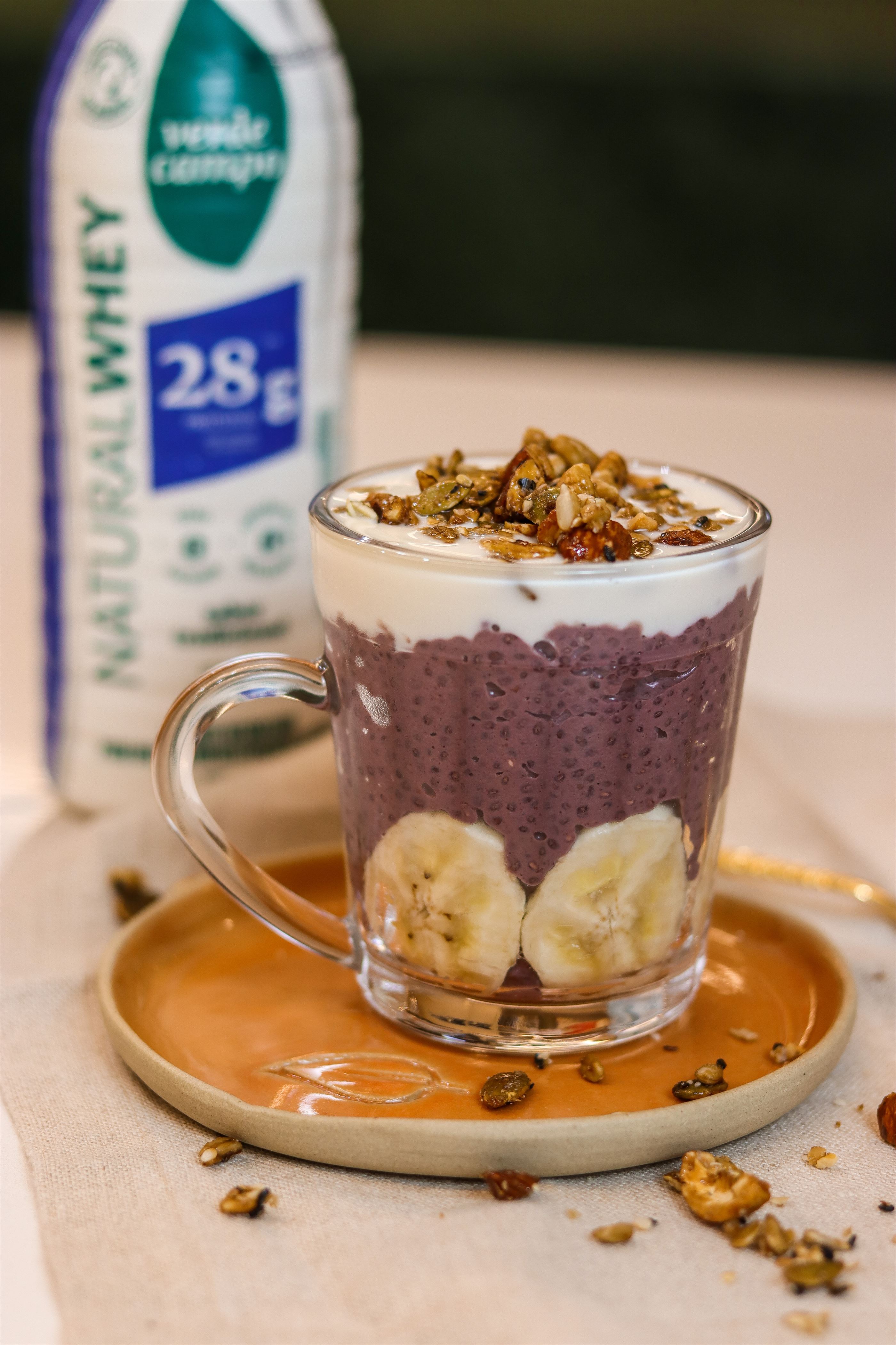 Açaí Chia Pudding | Verde Campo